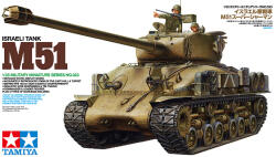 TAMIYA Israeli Tank M51 Super Sherman 1: 35 makett harcjármű (300035323) (300035323)