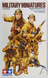 TAMIYA French Infantry Set makett figura 1: 35 (300035288) (300035288)