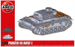Airfix Panzer III AUSF J 1: 35 makett harcjármű (A1378) (A1378) - jatekmakettcentrum