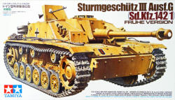 TAMIYA Sturmgeschutz III Ausf. G 1: 35 makett harcjármű (300035197) (300035197)