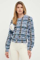 Custommade rövid kabát Fatou By NBS női, átmeneti - kék 36