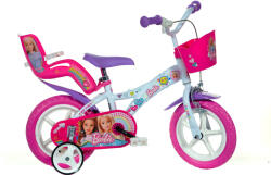 Dino Bikes Bicicleta copii 12" - Barbie la plimbare (EDUC-612GL-BAF)