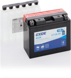 Exide 10Ah 160A left+ ET12B-BS