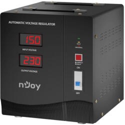 nJoy Stabilizator de tensiune nJoy Alvis 3000 AVRL-3005TAL-CS01B, 3000 VA / 1800 W (AVRL-3005TAL-CS01B)