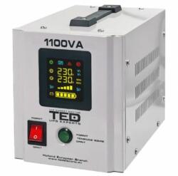 UPS 1100VA/700W runtime extins utilizeaza un acumulator (neinclus) TED UPS Expert TED000323 (TED000323)