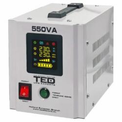 TED Electric UPS pentru centrale termice 550VA/300W runtime extins utilizeaza un acumulator (neinclus) TED000354 (A0058178)