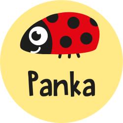Mama Címkék Ruhacímkék gyerekeknek iskolába és óvodába (48 db), katicabogár