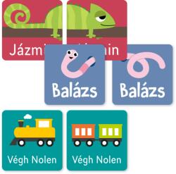 Mama Címkék Névcímkék gyerekcipők felcímkézésére (24 db)