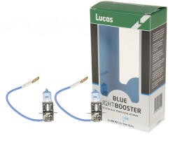 Lucas LightBooster Blue H3 autóizzó 12V 55W, 2db/csomag (LLX453BLX2)