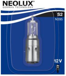 NEOLUX S2 Standard halogén motorkerékpár fényszóróizzó, 12 V, 35/35 W, BA20d foglalat, 3200 K, 650/460 lm, N395-01B, 1db/doboz (N395-01B)