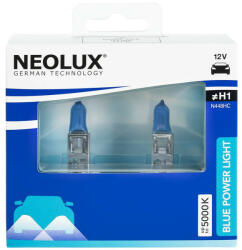 NEOLUX H1 Blue Power Light Off-road halogén fényszóróizzó, 80W, 5000K, P14.5s foglalattal, 2db/doboz (N448HC)