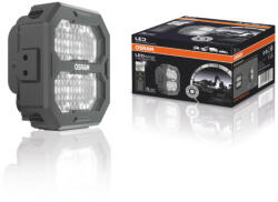 OSRAM LEDriving Cube PX Wide Beam PX 1500 széles fénysávú professzionális LED munkalámpa, 6000 K, 12/24V, 1500 lm, 15 W, IP6K8/IP6K9K védelemmel, DT csatlakozóval, LEDPWL 114-WD (LEDPWL 114-WD)
