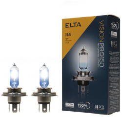 elta Vision Pro 150 H4 autóizzó 12V 60/55W, +150%, 2db/csomag (EB6472TR)