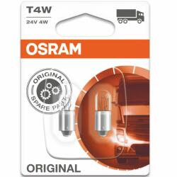 OSRAM Original Line 3930 T4W 24V jelzőizzó 2db/bliszter (3930-02B)