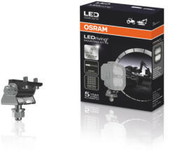OSRAM LEDriving Mounting Kit PX univerzális rögzítőkészlet professzionális Cube PX munkalámpákhoz, rozsdamentes acél, állítható 360°-ban, LEDPWL ACC 101 (LEDPWL ACC 101)