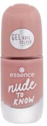 essence Gel Nail Colour lac de unghii 8 ml pentru femei 30 Nude To Know
