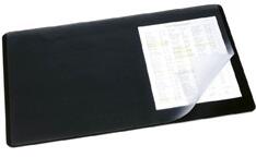 DURABLE 530x400mm áttetsző fedlappal fekete asztali könyöklő (720201)