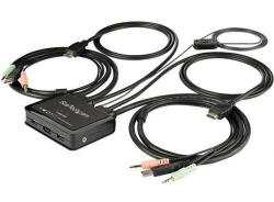 StarTech Switch KVM StarTech SV211HDUA4K 2 PORT HDMI SWITCH - 4K60/USB 4K 60HZ - OS INDEPENDENT (SV211HDUA4K)