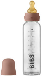 BIBS - Set complet biberon din sticla anticolici, 225 ml, Woodchuck (5014247)
