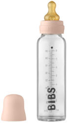 BIBS - Set complet biberon din sticla anticolici, 225 ml, Blush (5014244)