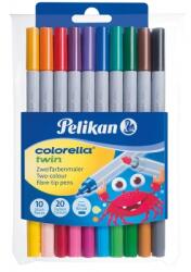 Pelikan Carioci Colorella Twin 20 culori, 10 buc/set Pelikan 949511 (PE949511)