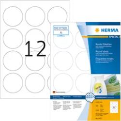 Herma 60 mm x 60 mm Papír Íves etikett címke Herma Fehér ( 100 ív/doboz ) (HERMA 4477)