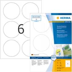 Herma 85 mm x 85 mm Papír Íves etikett címke Herma Fehér ( 100 ív/doboz ) (HERMA 4478)