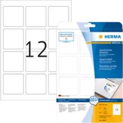 Herma 60 mm x 60 mm Papír Íves etikett címke Herma Fehér ( 25 ív/doboz ) (HERMA 10109)