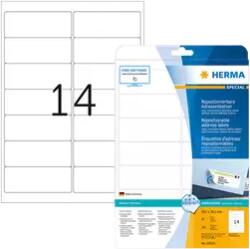 Herma 99.1 mm x 38.1 mm Papír Íves etikett címke Herma Fehér ( 25 ív/doboz ) (HERMA 10016)
