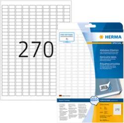 Herma 17.8 mm x 10 mm Papír Íves etikett címke Herma Fehér ( 25 ív/doboz ) (HERMA 10000)