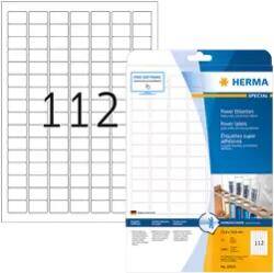 Herma 25.4 mm x 16.9 mm Papír Íves etikett címke Herma Fehér ( 25 ív/doboz ) (HERMA 10916)