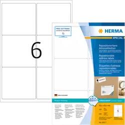 Herma 99.1 mm x 93.1 mm Papír Íves etikett címke Herma Fehér ( 100 ív/doboz ) (HERMA 10317)