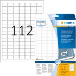 Herma 25.4 mm x 16.9 mm Papír Íves etikett címke Herma Fehér ( 25 ív/doboz ) (HERMA 4211)