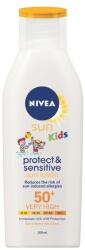 Nivea Sun Kids Protect & Sensitive loțiune solară SPF 50+ pentru copii 200 ml