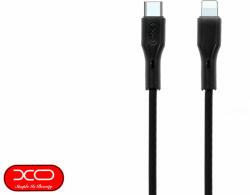 XO NBQ231A Rock Series USB-C-Lightning adatkábel (Fekete) - 27W