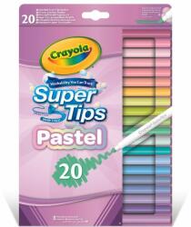Crayola Crayola: SuperTips set markere lavabile, culori pastelate - 20 buc (58 7517)