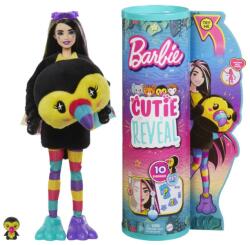 Mattel Barbie, Cutie Reveal, Tucan, papusa de serie Jungla