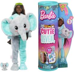 Mattel Barbie, Cutie Reveal, Elefant, papusa de serie Jungla Papusa Barbie