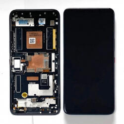 ASUS ROG Phone 6 előlap keret, lcd kijelző és érintőpanel, fekete (gyári)
