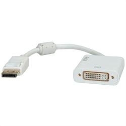 Roline Adapter DP M - DVI F, w/Cable, 4K, Roline 12.03. 3136 (12.03.3136)