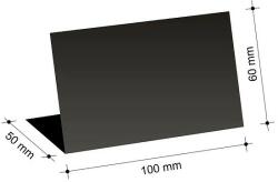  Ártábla krétafilcezhető 100x60 mm talp 100x50mm 2051x