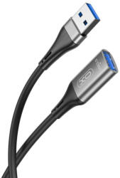 XO usb hosszabító kábel NB220 USB 3.0 fekete 2m (NB220)