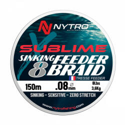 Nytro Sublime X8 Sinking Feeder Braid 0, 08 (y0600001) - marlin