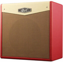 Cort CM30R-DR gitárerősítő zengetővel, 30 Watt, Bluetooth, piros