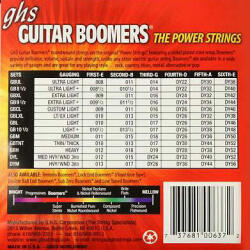 GHS GB8 1/2 el. húr - Boomers, Ultra Light +, 8, 5-40