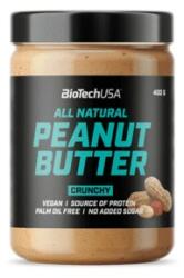 Biotech Peanut mogyoróvaj Crunchy (ropogós) 400g