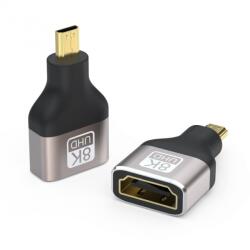  Adaptor micro-D HDMI la HDMI-A 8K60Hz/4K120Hz T-M, kphdma-44 (KPHDMA-44)