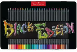 Faber-Castell Faber-Castell: Black Edition színes ceruza 36db-os szett fém dobozban (116437) - jatekshop