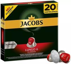 Douwe Egberts Nespresso - Jacobs Espresso Lungo 6 Classico alu kapszula 20 adag