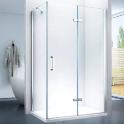 CLEAR Cremona 90 x 90 x 195 cm szögletes zuhanykabin